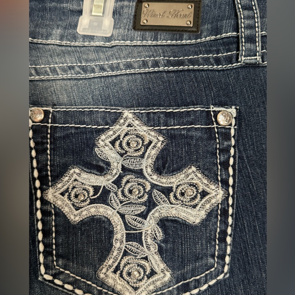 Jeans size 34 boot cut 32” inseam